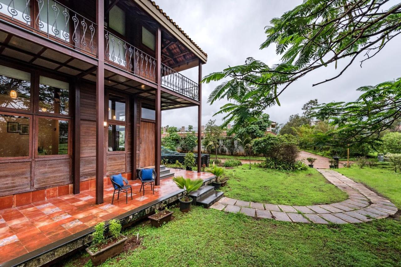 Saffronstays Boulevard Loghouse - A Wooden Chalet Amidst Nature Karli Exterior photo